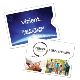 Gift Card Sleeve (3-1/2" x 2-1/2") Custom Printed  Gift Card Sleeve (3-1/2" x 2-1/2") Custom Printed