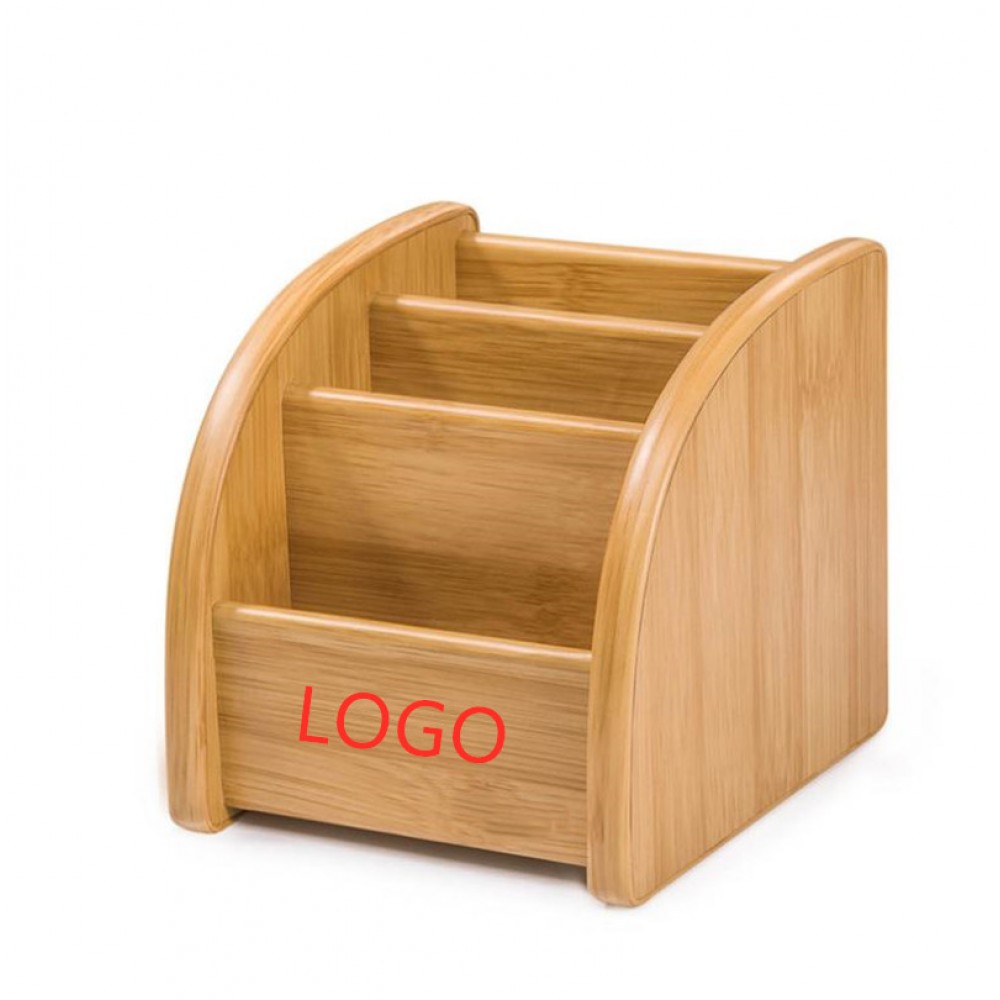Wood Desktop Storage Box Custom Imprinted Wood Desktop Storage Box Custom Imprinted