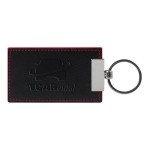 Andrew Philips Leather Color Accent Key Holder Custom Imprinted