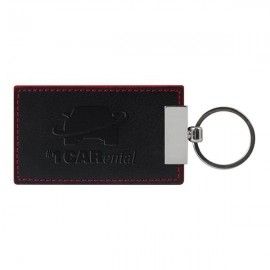 Andrew Philips Leather Color Accent Key Holder Custom Imprinted