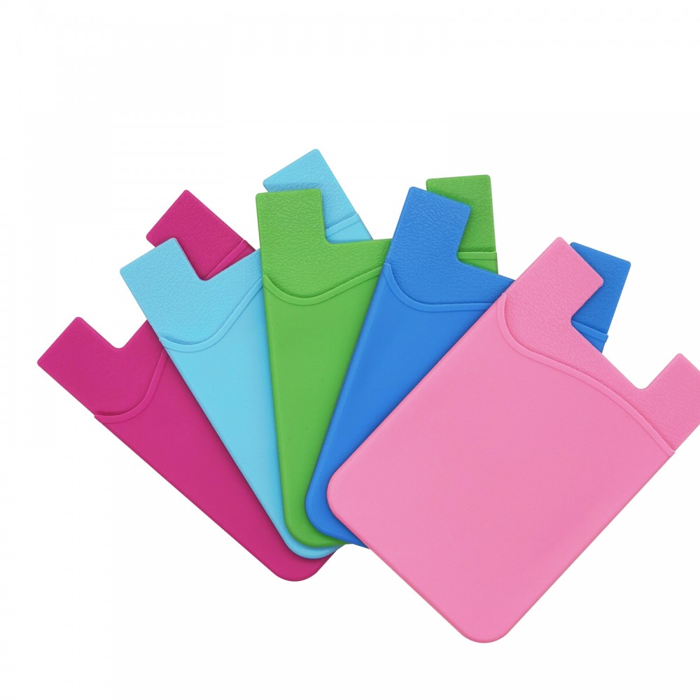 Custom Imprinted Silicone Phone Wallet Custom Imprinted Silicone Phone Wallet