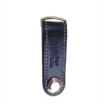 Custom Imprinted Key Chain Organizer w/Leather Strap