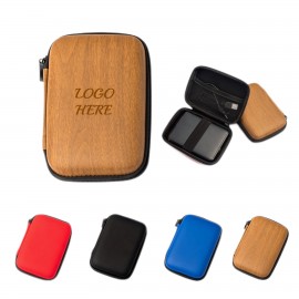 Custom Printed Small Rectangle Data Cable Storage Carrying Case  Custom Printed Small Rectangle Data Cable Storage Carrying Case