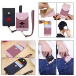 Custom Printed Phone Wallet Card Holder with Wrist Strap