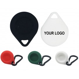 Custom Printed Silicone Cover for Air Tag Case with Carabiner 02