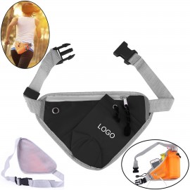 Sport Fanny Pack With Bottle Holder Custom Printed