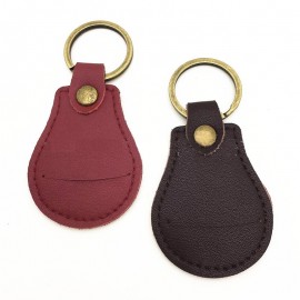 Leather Key Ring Holder AirTag Case Cover Custom Printed