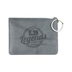 Andrew Philips Leather ID Holder Logo Branded