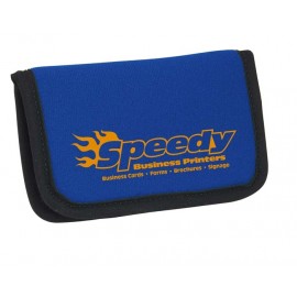 Neoprene Business Card/ ATM Card Holder (1 Color) Logo Branded  Neoprene Business Card/ ATM Card Holder (1 Color) Logo Branded