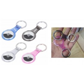 Clear Air Tags Cover- Customized Logo Custom Imprinted  Clear Air Tags Cover- Customized Logo Custom Imprinted