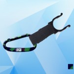 Camouflage Carabiner with Water Bottle Holder Custom Printed