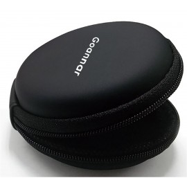 Round Headphone Case Logo Branded  Round Headphone Case Logo Branded