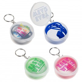 Easy-Wear Earbud/Glasses Holder Logo Branded