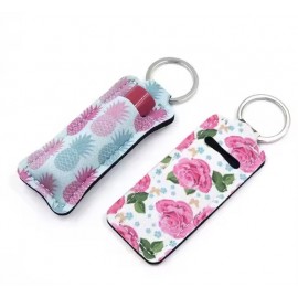 Custom Imprinted Full Color Neoprene Lip Balm Sleeve Holder