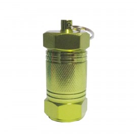 Custom Imprinted Aluminum Alloy Keychain Pill Box  Custom Imprinted Aluminum Alloy Keychain Pill Box