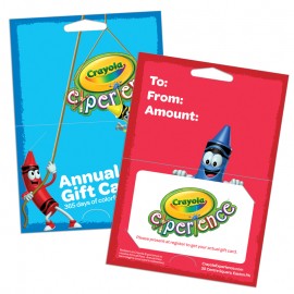 Gift Card Hanger (4-1/4" x 3") Custom Imprinted  Gift Card Hanger (4-1/4" x 3") Custom Imprinted