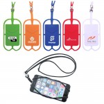 Silicone Phone Neck Wallet (Direct Import - 10-12 Weeks Ocean) Custom Imprinted