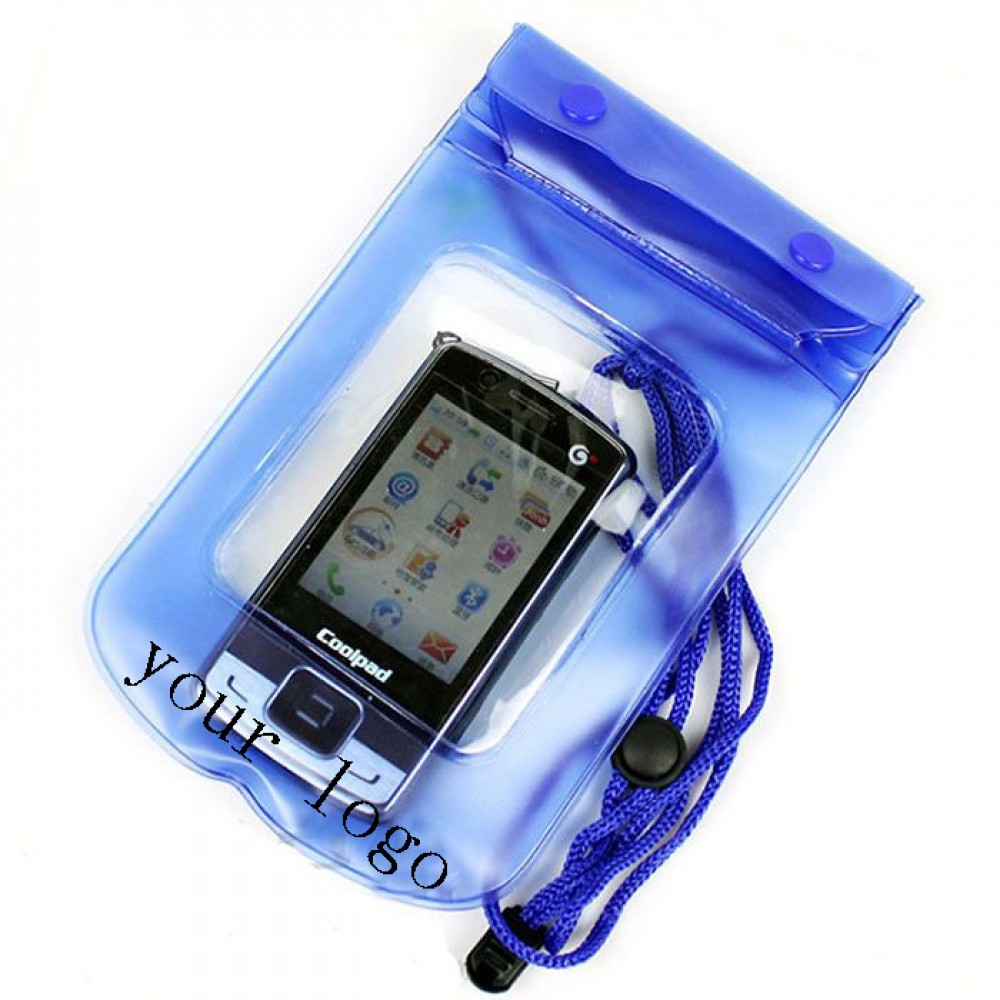 Logo Branded Sealed Water Resistant Cellphone Pouch