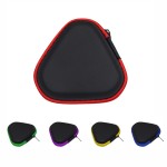 EVA Hard Shell Triangle Earbuds Case Custom Imprinted