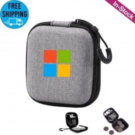 Custom Imprinted Headphone EVA Storage Bag