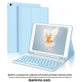 iBank  Bluetooth Keyboard Case compatible with iPad 11/10th Gen 11/10.9" 2025 A16/2022 Logo Branded