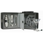 Martini Bar Set w/Case Logo Branded