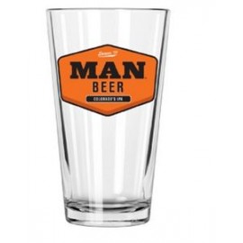 16 Oz. Clear Pint Glass