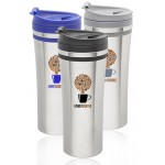  15 Oz. Mia Insulated Stainless Steel Travel Mugs