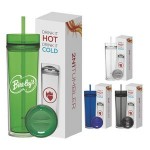 16 Oz. Tube Tumbler Hot & Cold Gift Set