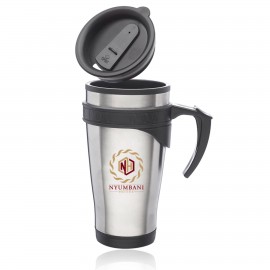  16 oz. Sporty Stainless Steel Thermal Insulated Travel Mugs