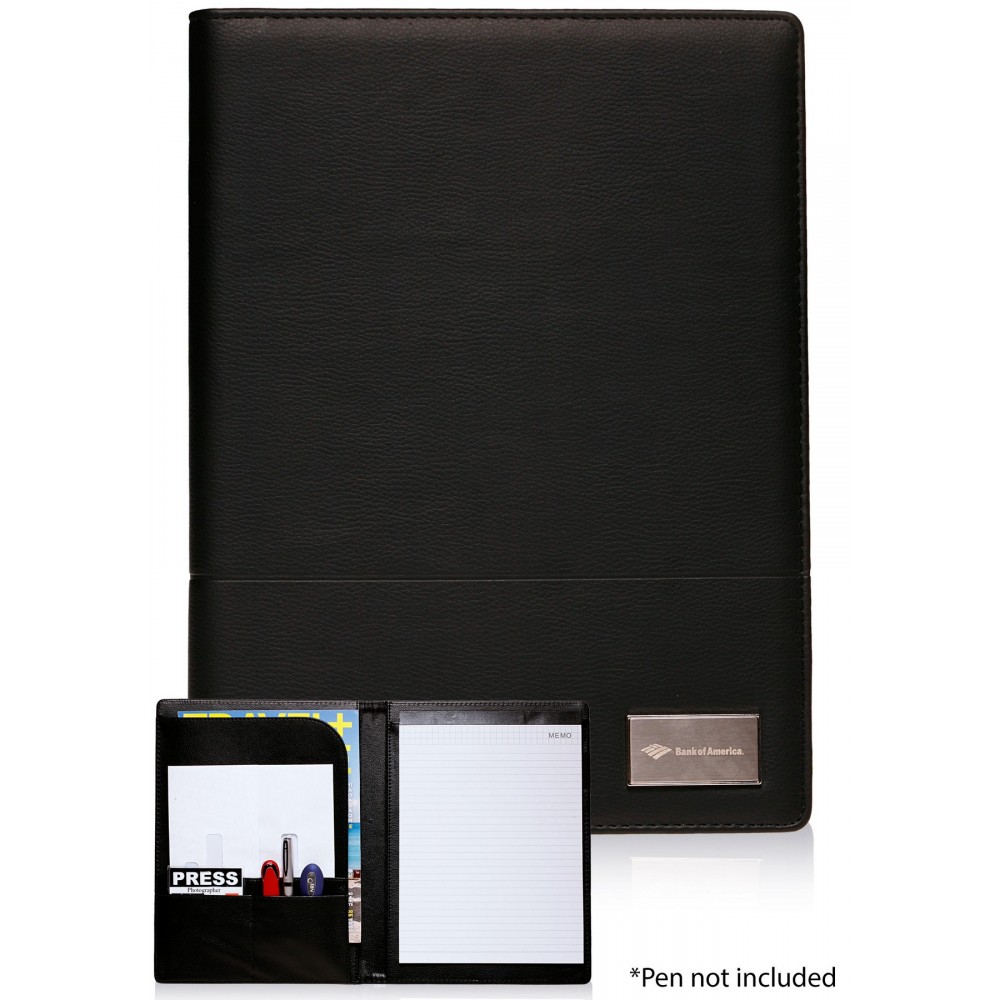 Plaque Stitched Leather Portfolios (12.75"x9.5") Plaque Stitched Leather Portfolios (12.75"x9.5")