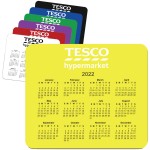  Horizontal Calendar Rubber Bottom Mouse Pad