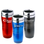  16 Oz. Wavy Acrylic Tumbler w/ Stainless Steel Liner