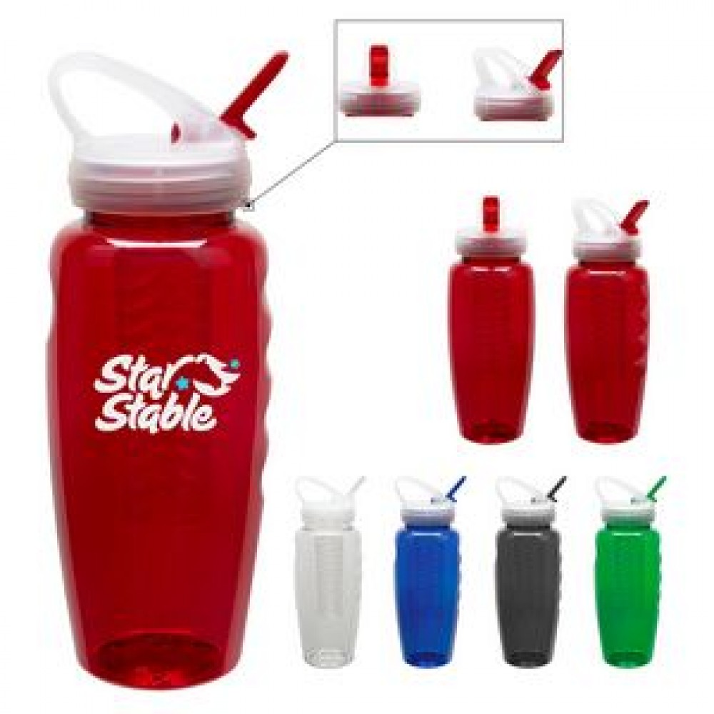 28 Oz. Polyclear Gripper Fruit Fusion Bottle 28 Oz. Polyclear Gripper Fruit Fusion Bottle