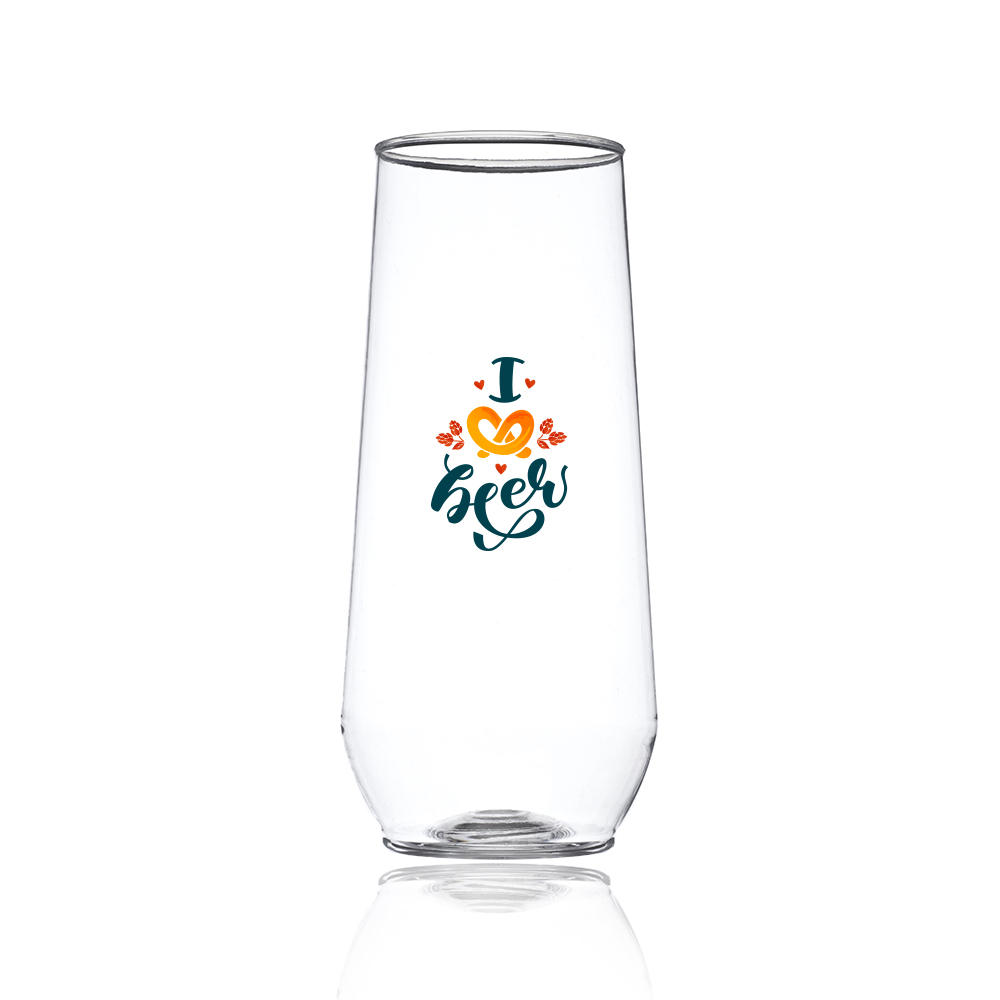 10 Oz. Stemless Plastic Champagne Flutes 10 Oz. Stemless Plastic Champagne Flutes