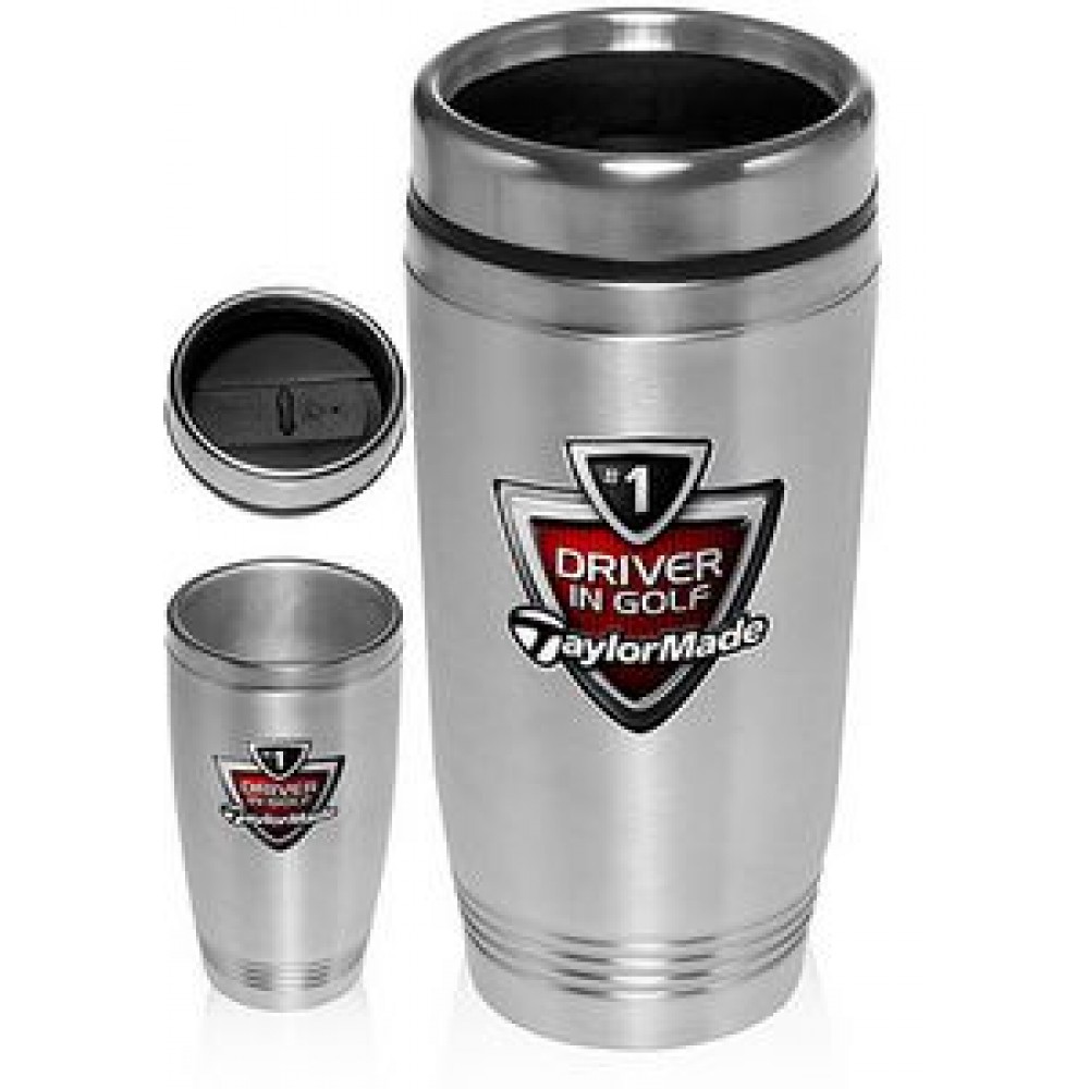 16 Oz. Stainless Steel Tumbler Travel Mugs 16 Oz. Stainless Steel Tumbler Travel Mugs