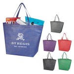 Crosshatch Non-Woven Tote Bag