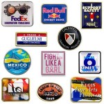  Printed Dome Lapel Pins - Stock Shapes - 4 Day USA Production