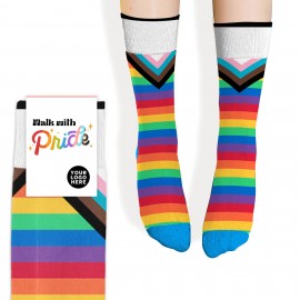  Pride Socks - Rainbow Socks with Full Pride Flag
