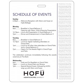 Full Color Event Badge (4"x5")   Full Color Event Badge (4"x5")