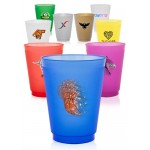  16 Oz. Frost Flex Frosted Plastic Stadium Cups