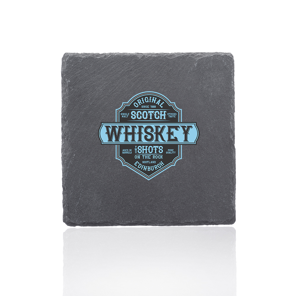  Sohag Square Slate Shape Coaster