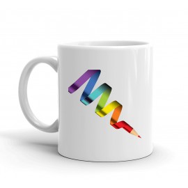 11 Oz. Full Color White Ceramic Mug   11 Oz. Full Color White Ceramic Mug