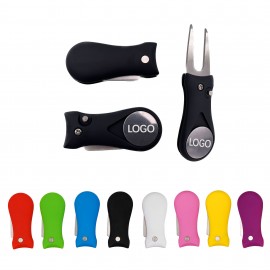  Rush Service Foldable Golf Divot Tool With Mark