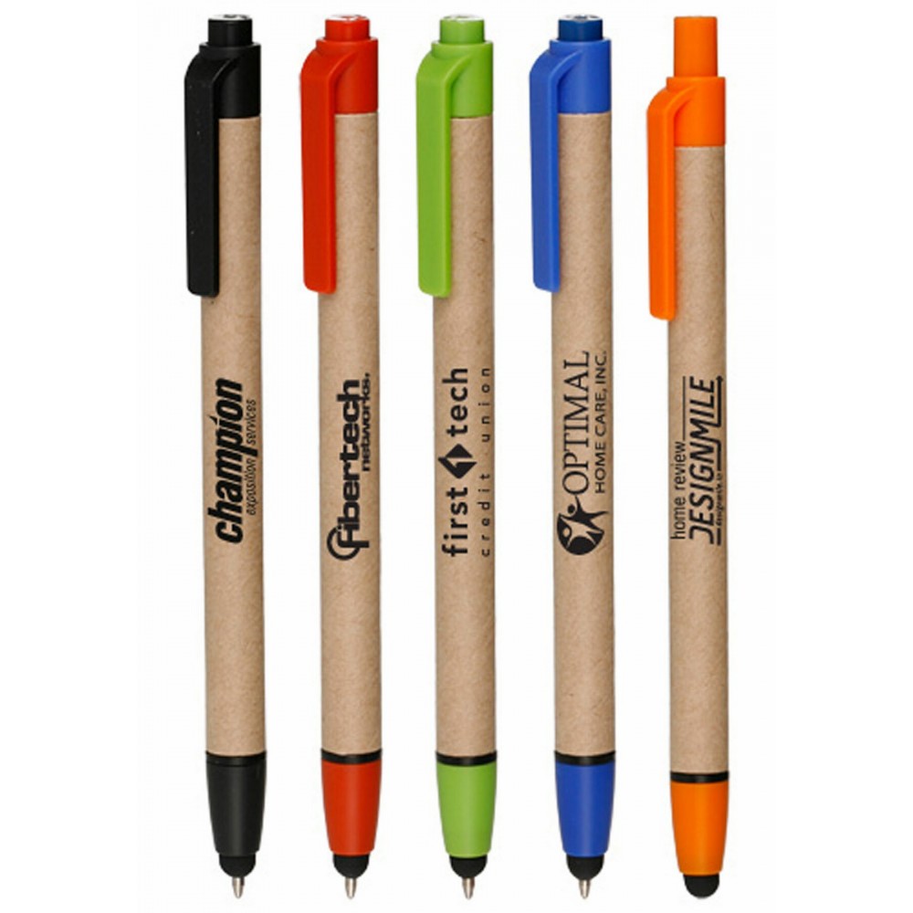  Recycled Ballpoint Stylus Pen