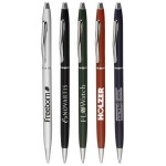 Slim Metal Executive Silver Hotel Pens