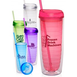  20 Oz. Tall Double Wall Orbit Acrylic Bottles