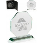  Jade Glass Octagon Glass Awards