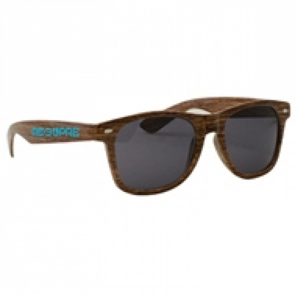 Wood Grain Miami Sunglasses Wood Grain Miami Sunglasses