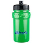 16 Oz. Mini Muscle Bottle w/ Push Pull Lid